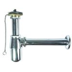 סיפון כרום לכיור רחצה